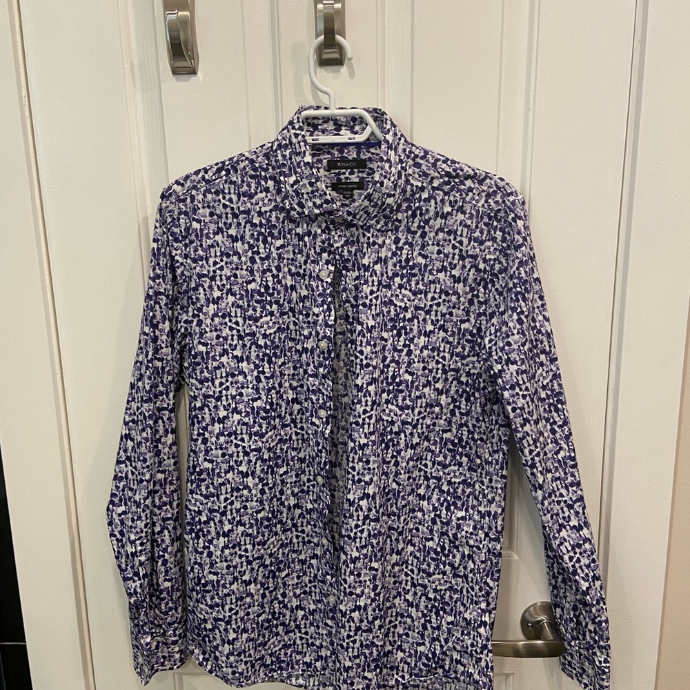 Mens Used RW&Co Casual Dress Shirt